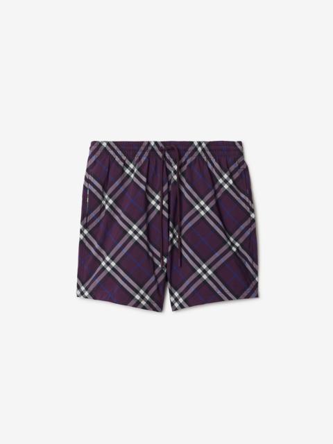 Burberry Check Swim Shorts