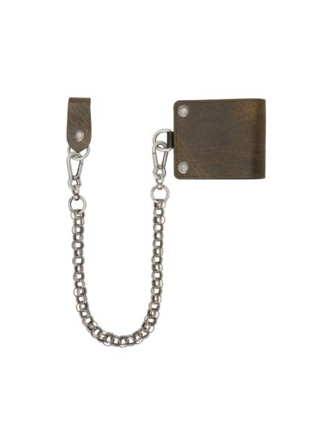 Andersson Bell Khaki Oro Keychain Card Holder