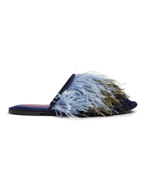 La DoubleJ Feather Slipper (With Feathers)