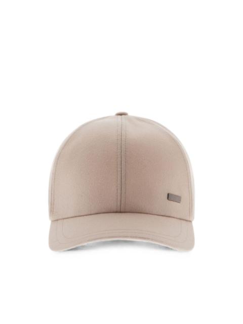 Herno logo-plaque baseball cap