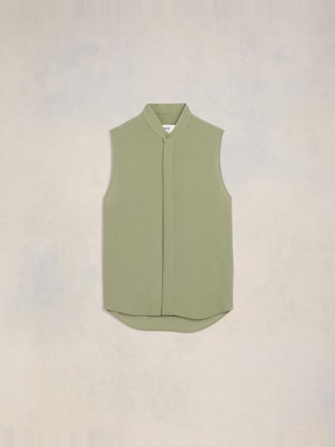 AMI Paris SLEEVELESS SHIRT