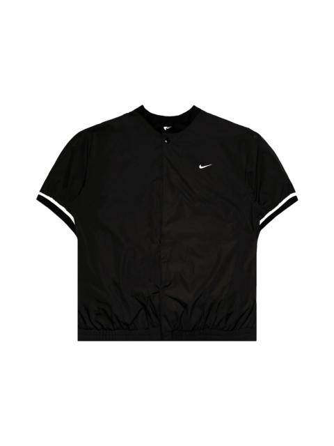 Nike Nike Authentics Short Sleeve Basketball Warm Up Shirt Black