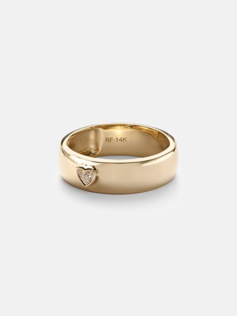 ROXANNE FIRST 14kt gold ring with diamonds