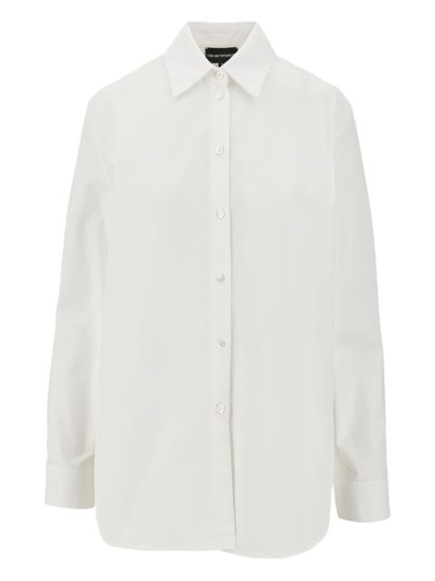 EMPORIO ARMANI point-collar shirt