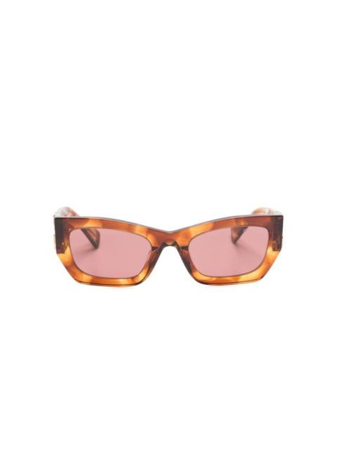 Miu Miu Miu Glimpse rectangle-frame sunglasses