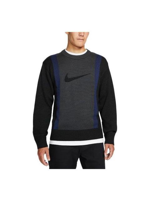 Nike Nike SB Skateboard Colorblock Round Neck Pullover Gray DD0579-010