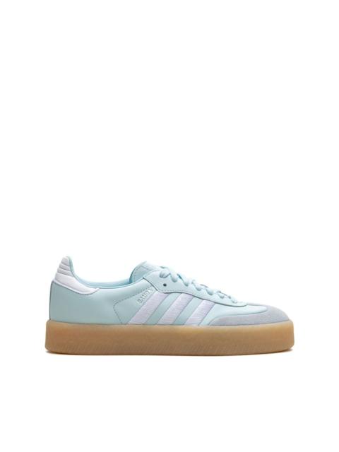 adidas Sambae "Almost Blue/Silver/Metallic/Gum" sneakers