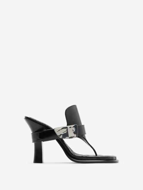 Burberry Leather Bay Sandals