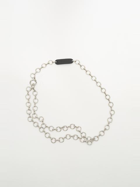 Y2K Hip Chain Sassy Silver