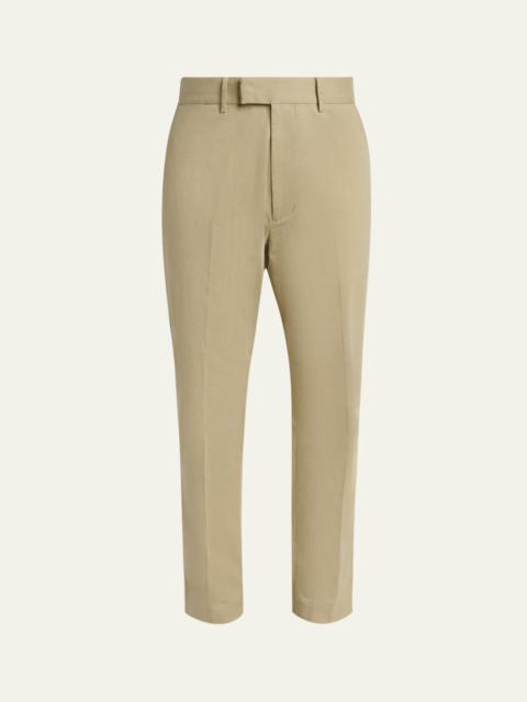 TOM FORD Men's Comfort Stretch Slim Flat-Front Trousers