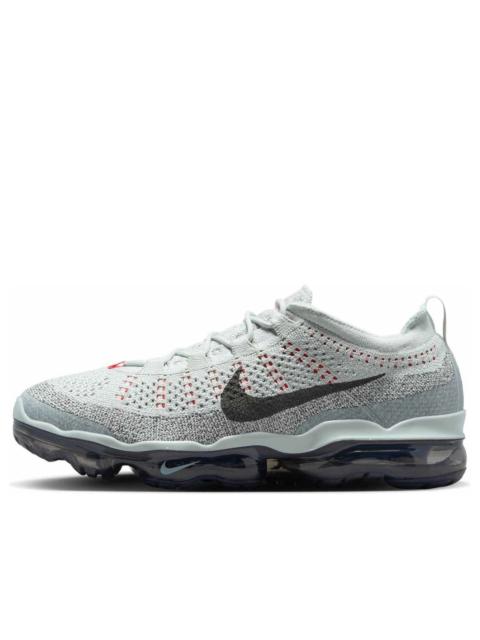 Nike Nike Air VaporMax 2023 Flyknit 'Light Silver Picante Red Smoke Grey' DV1678-013