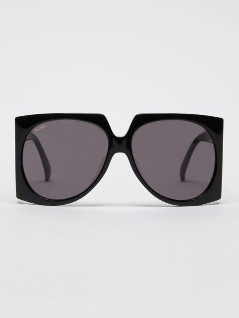 Max Mara Oversized square sunglasses - BLACK