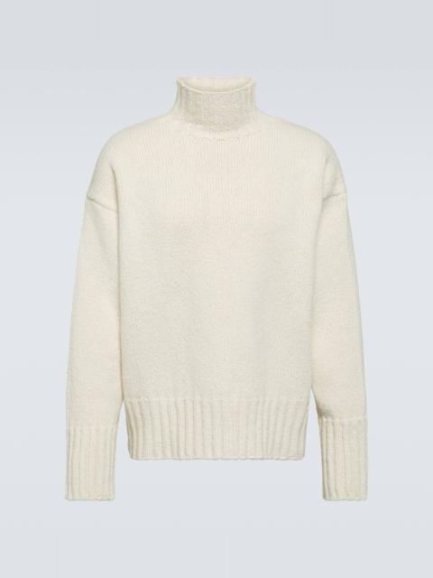 Wool and silk sweater