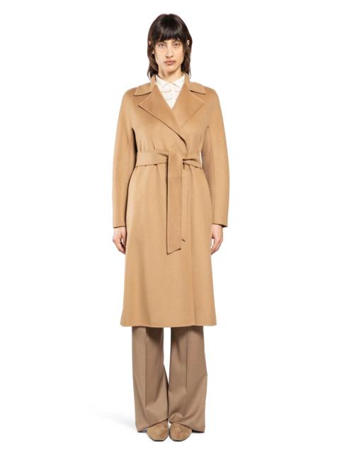 Wool Cashmere Silk Wrap Coat