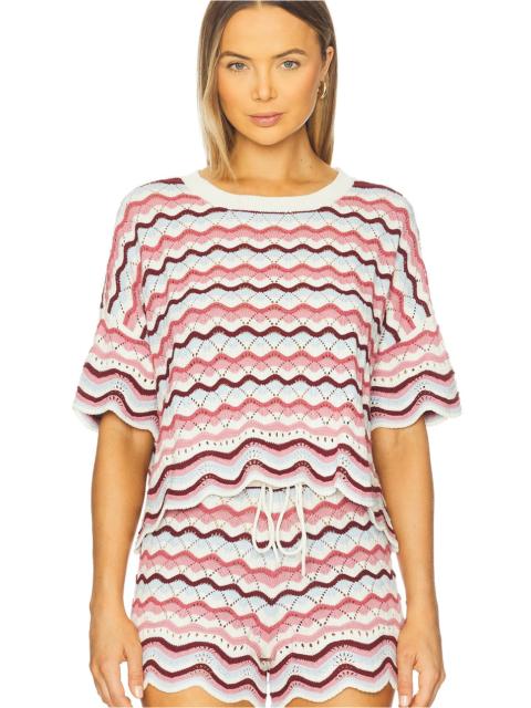 L*SPACE Sunchaser Top in Sand