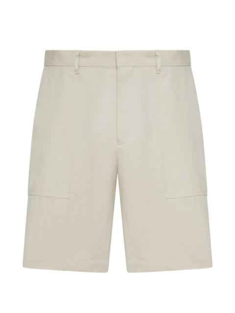LARDINI flap-pockets shorts