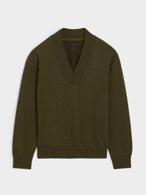 TODD SNYDER Soho V-Neck Sweatshirt