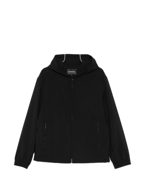 EMPORIO ARMANI hooded zip-up jacket
