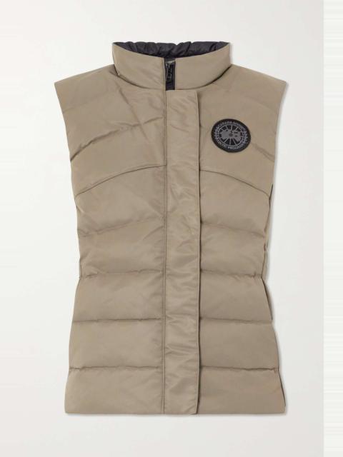 Freestyle quilted shell down vest