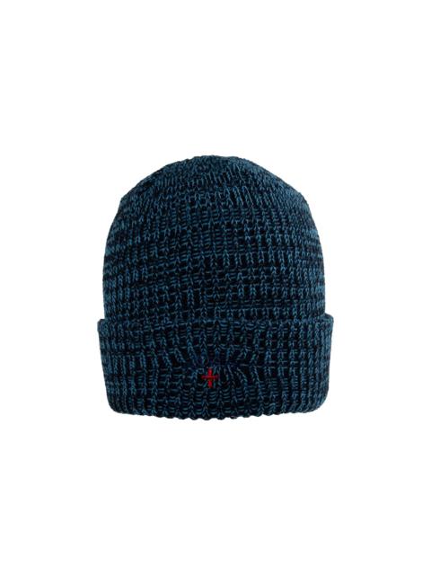 Noah Marled Logo Beanie 'Teal/Navy'