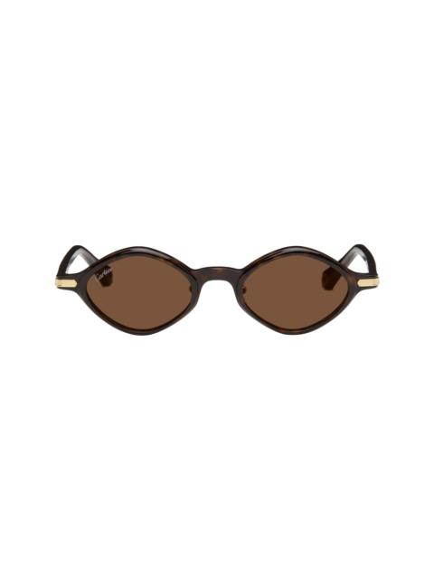 Cartier Brown 'Première de Cartier' Sunglasses