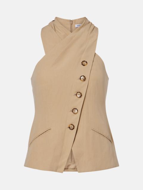 VERONICA BEARD Pacey halterneck top