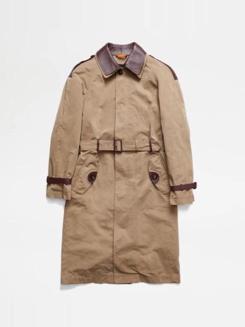 Tod's TRENCH - BEIGE