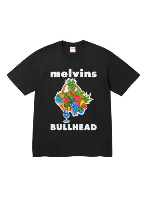 Supreme Supreme x Melvins BULLHEAD T-Shirt 'Black White' SUP-SS24-220