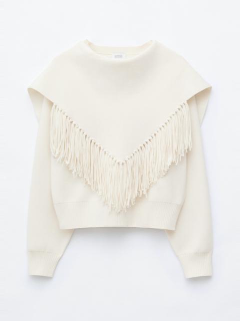 & Other Stories Scarf Detail Knit Jumper
