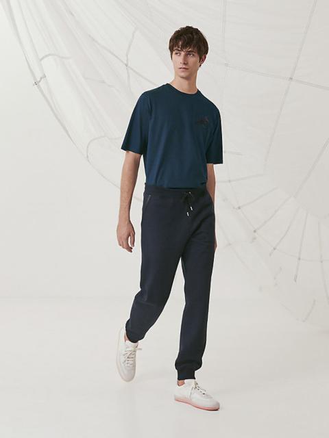 Hermès Jogging pants with leather detail