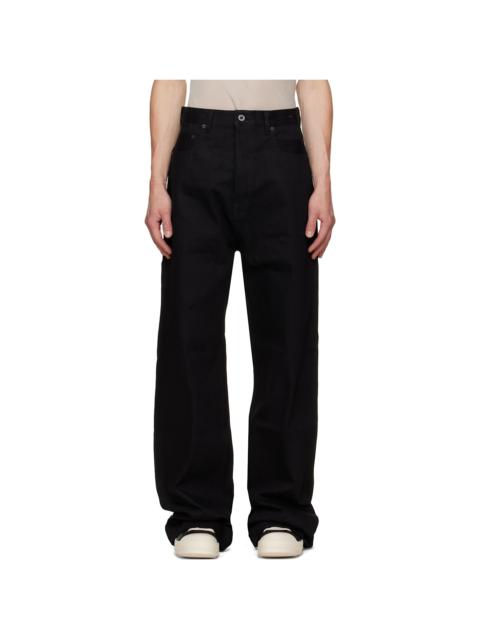 Rick Owens DRKSHDW Black Tower Strobe Jeans