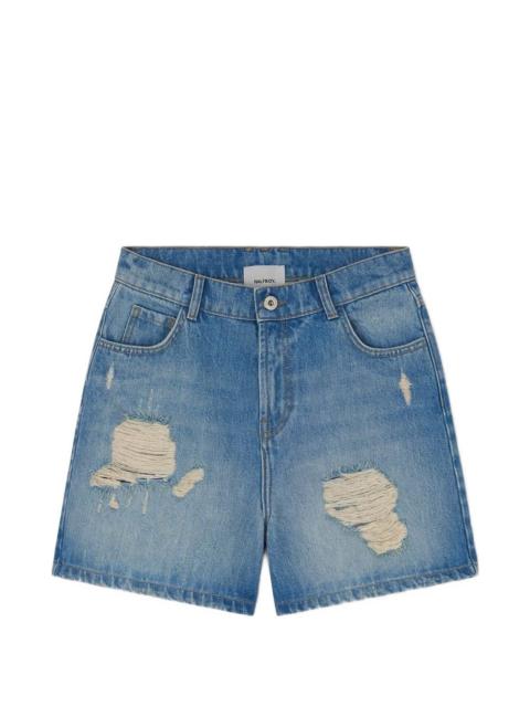 HALFBOY®️ distressed-effect denim shorts