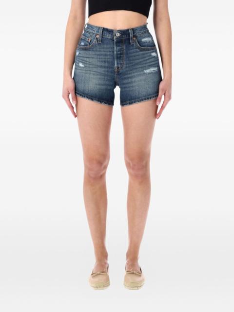 Levi's 501® Curve frayed shorts