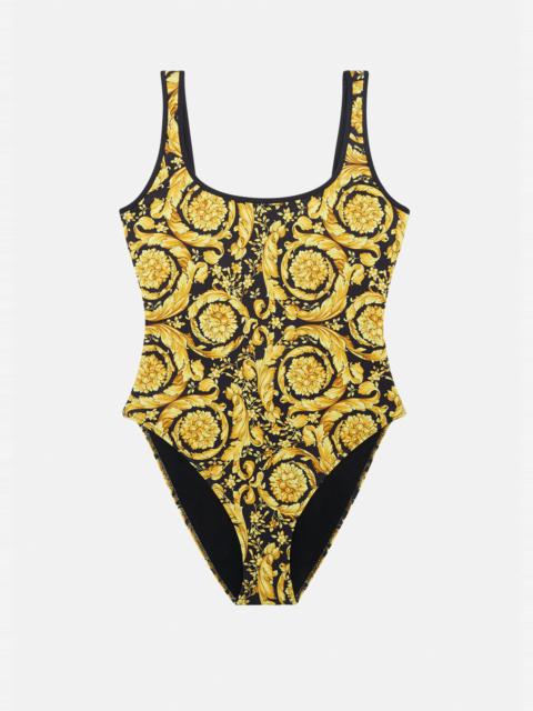 Barocco Print One-Piece Swimsuit