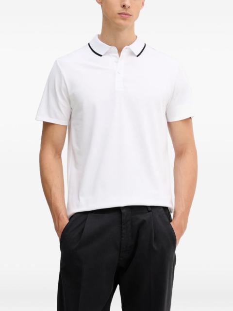 GUESS USA Paul pique trim polo shirt