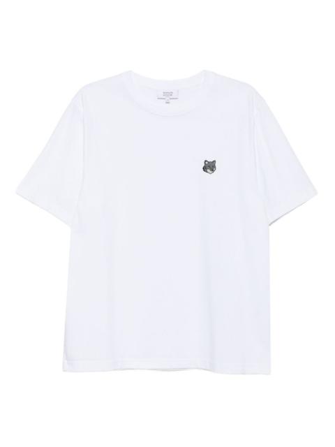 Maison Kitsuné Fox Head patch T-shirt