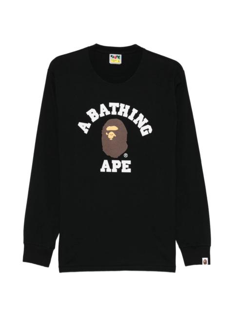 A BATHING APE® A Bathing Ape Long-sleeve Sweatshirt