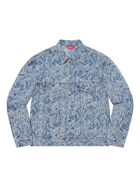 ジャケット・アウター Supreme Chainstitch Denim Jacket M Supreme Chainstitch Denim Jacket Multicolor