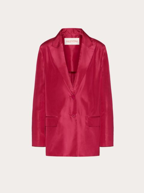 Valentino WASHED TAFFETA BLAZER