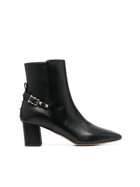 Valentino Rockstud leather ankle boots