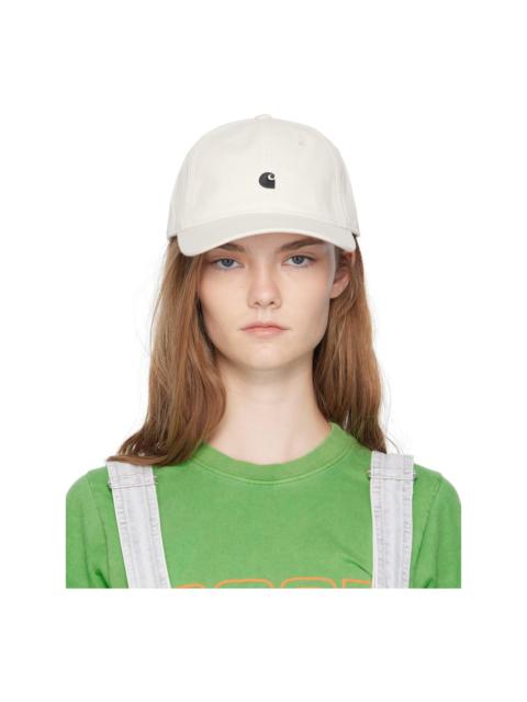 Carhartt White Madison Logo Cap