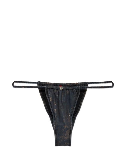 Diesel Jodie-Utlt ribbed bikini bottoms