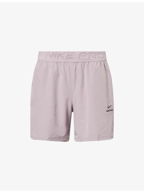 Nike Dri-Fit Logo-Waistband Stretch-Woven Shorts