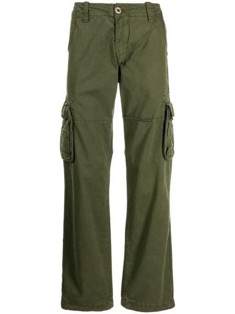 ALPHA INDUSTRIES straight-leg cargo trousers