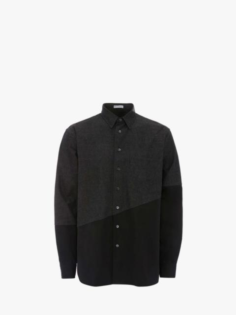 JW Anderson TWO TONE CLASSIC FIT SHIRT