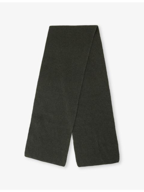 Sunspel Ribbed Cashmere Scarf