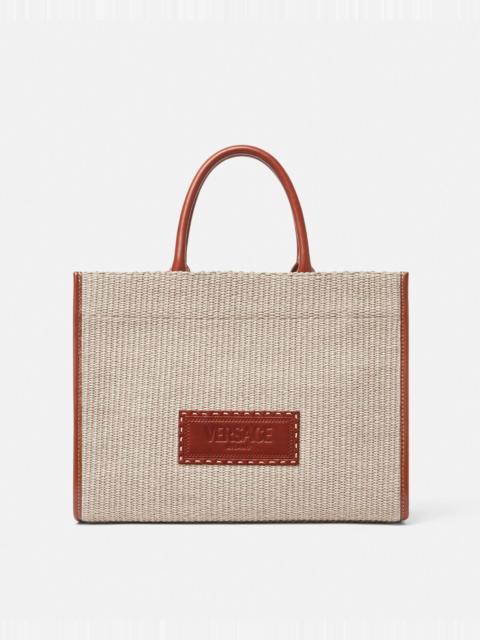 Athena Raffia Medium Tote Bag