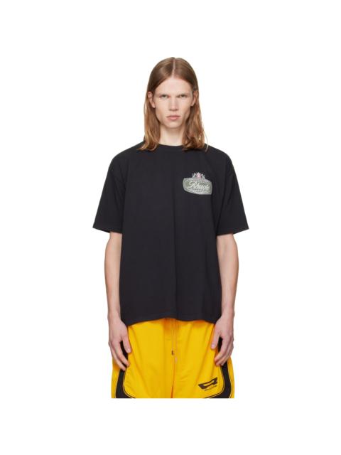 Rhude Black 'Rhude Desert Crest' T-shirt