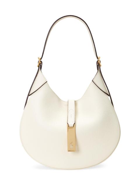 Polo Ralph Lauren Women's Polo ID Small Leather Bag - Ivory