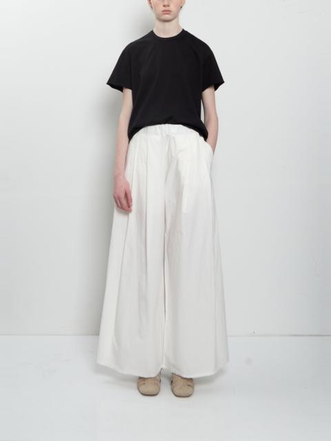 LABO.ART Dalla Clara Poplin Pant — Panna